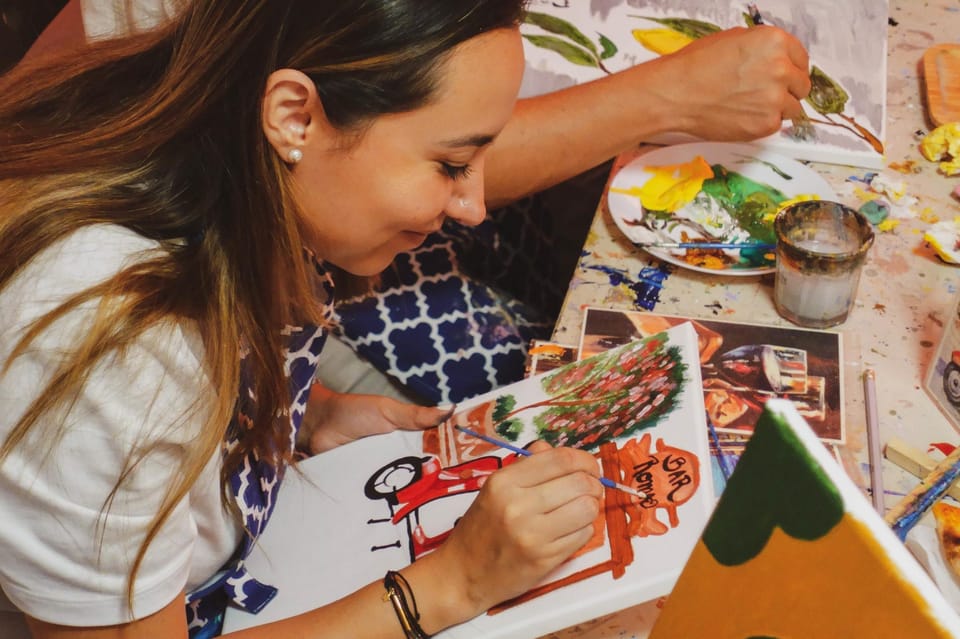 Rome: Tipsy Painting Class with Fine Wine and Arts - Unlimited Wine While You Paint: The Real “Tipsy” Part