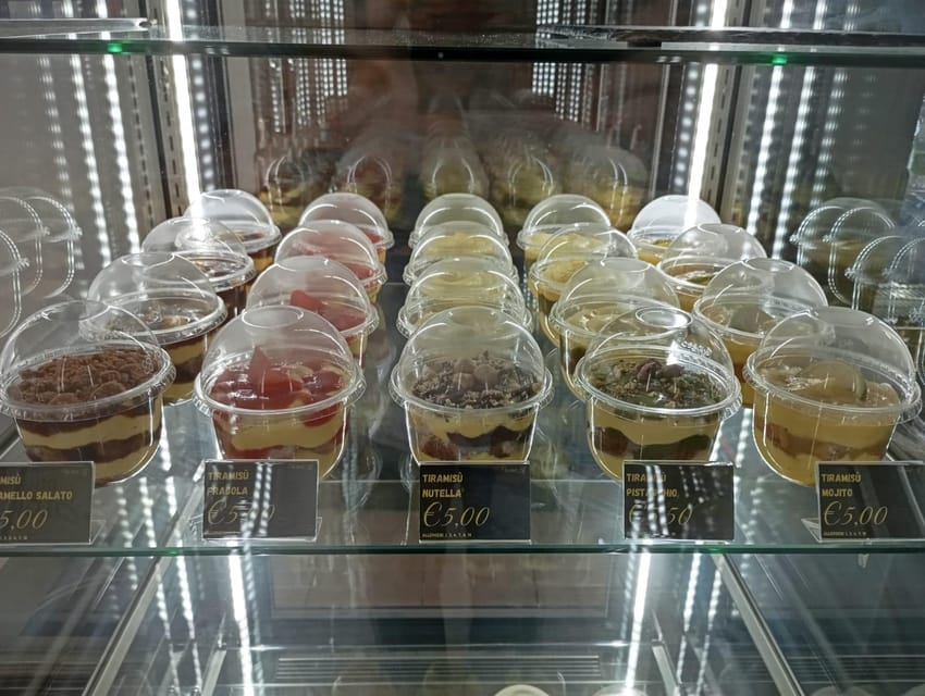 Rome: Tiramisu Experience - How the pacing works inside the shop
