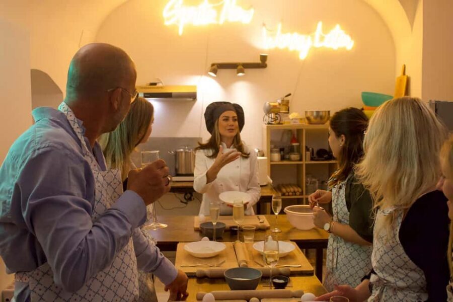 Rome: Tiramisu & Pasta Small-Group Cooking Class - The Sauce Decision: Carbonara or Cacio e Pepe