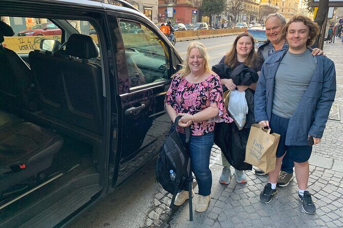 Rome to Positano Private Mercedes Transfer with Pickup - Picking Up in Rome Without Stress