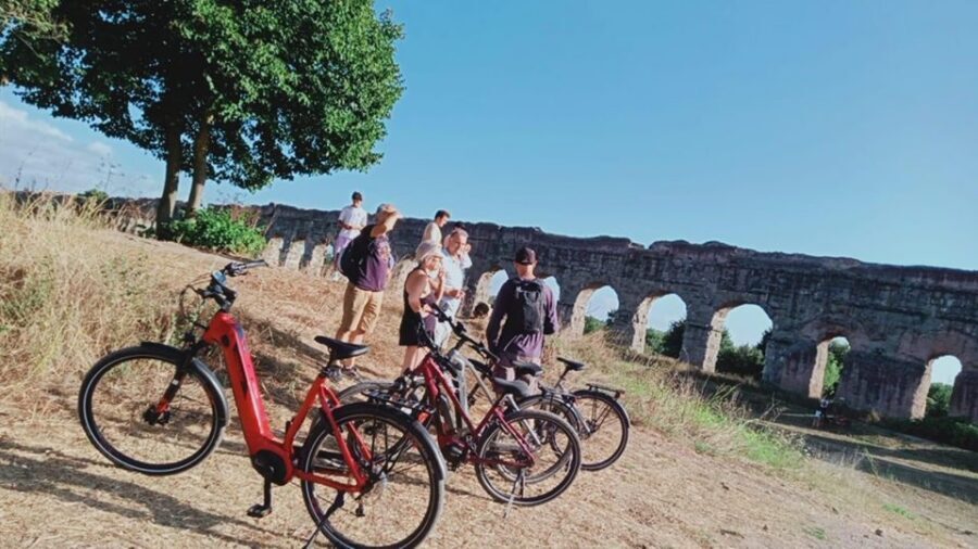 Rome: Tour by Top E-bike Ancient Appian Way Catacombs Aqueducts - Key highlights at a glance