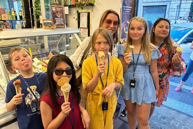 Rome Tour for Kids & Families w Gelato & Pizza including Pantheon - A 2.5-hour Rome walk that actually fits kids