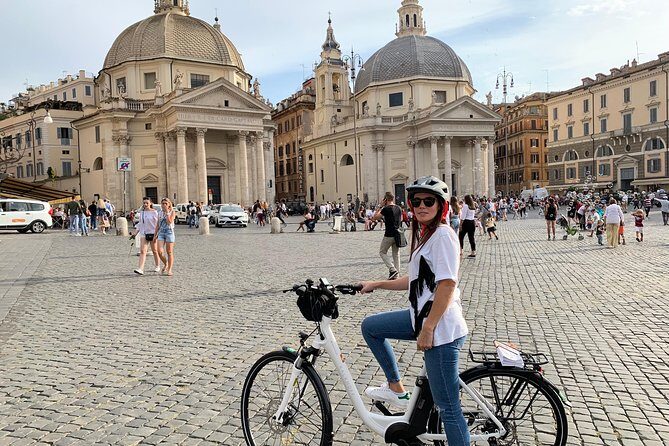 Rome Tour "the center of the world" with high quality electric bicycle! - Starting at Via Labicana: what the ride setup includes