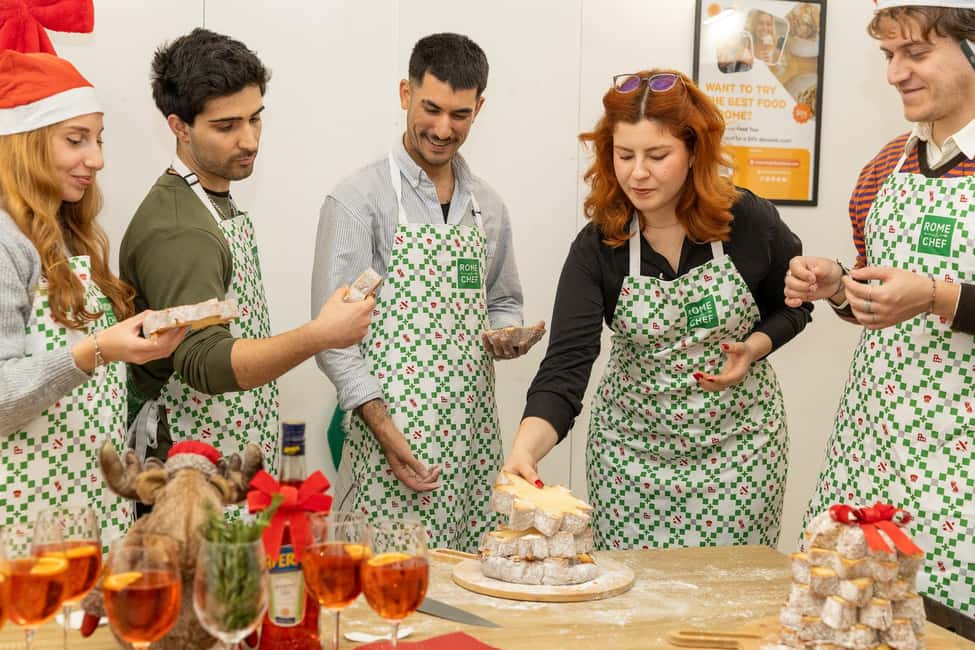 Rome: Traditional Pasta with Cocktails Cooking Class - Cocktail lesson first: Aperol, Hugo, and Limoncello spritzes