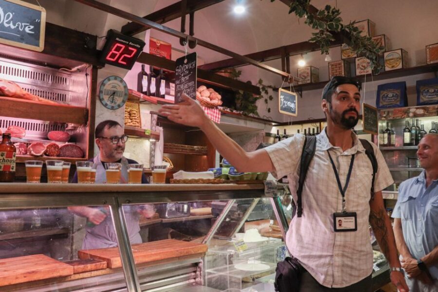 Rome: Trastevere and Campo de Fiori Food Tour - Following the guide: what makes Marco, Anna Maria, Paola, Valentia, and Edu stand out