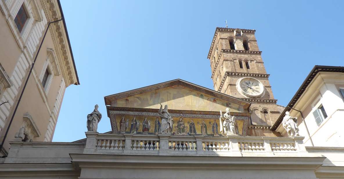 Rome: Trastevere and Jewish Ghetto Walking Tour - Jewish Ghetto essentials: synagogue and Portico d’Ottavia