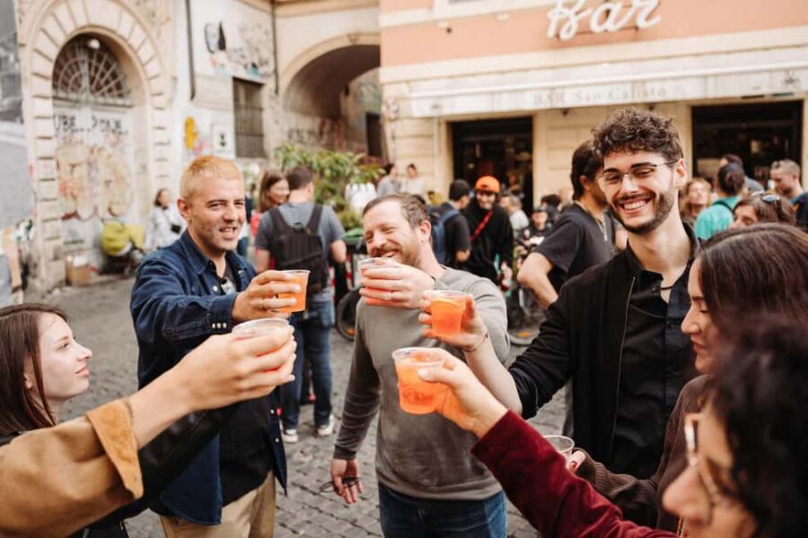 Rome: Trastevere Food, Wine & Spritz Evening Tour - Trastevere at night: why this neighborhood works for food