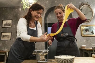 Rome: Trastevere Pasta Making Class - San Cosimato Food Market: the outdoor market moment you’ll remember