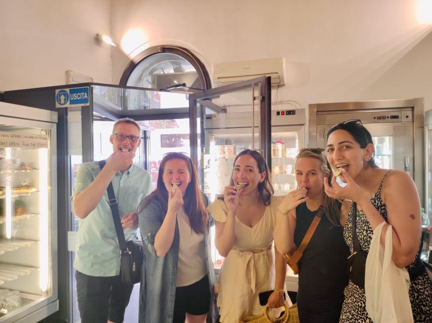 Rome: Trastevere Quarter Street Food Tour with Sightseeing - Campo Marzio dessert and the sweet reset
