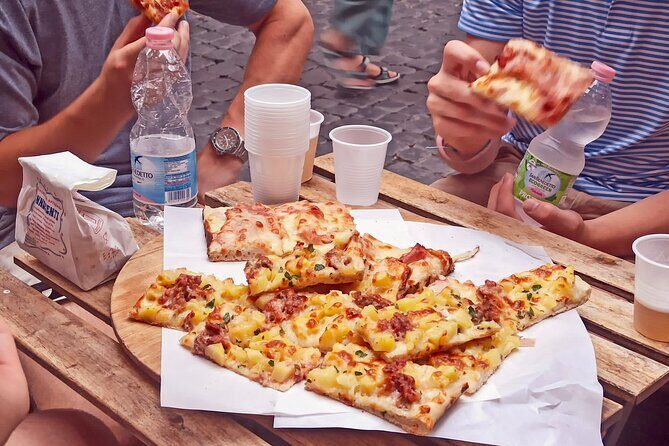 Rome: Trastevere Street Food Tour with Local Expert - Drinks, seating, and the reality of walking streets