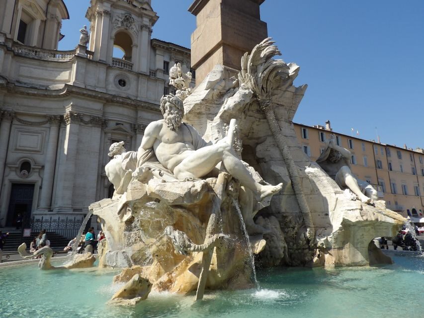 Rome: Trevi Fountain and Navona Square Underground Tour - Barcaccia Fountain and Spagna Square: the Rome surface that sets the stage