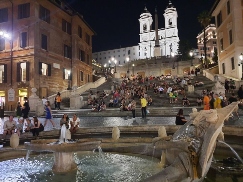 Rome: Trevi Fountain & Other Highlights Guided Tour at Night - Pantheon at Night: A Landmark Briefing You’ll Appreciate