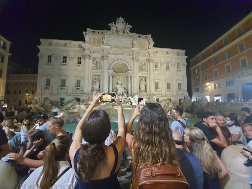 Rome: Trevi Fountain & Other Highlights Guided Tour at Night - Quattro Fontane and Fontana dei Libri: Lesser-Known Stops With Real Payoff