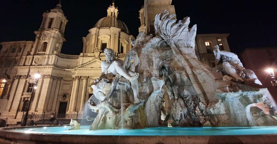 Rome: Trevi Fountain & Other Highlights Guided Tour at Night - Meeting at Sant’Apollinare alle Terme: The Walk Starts In Real Rome