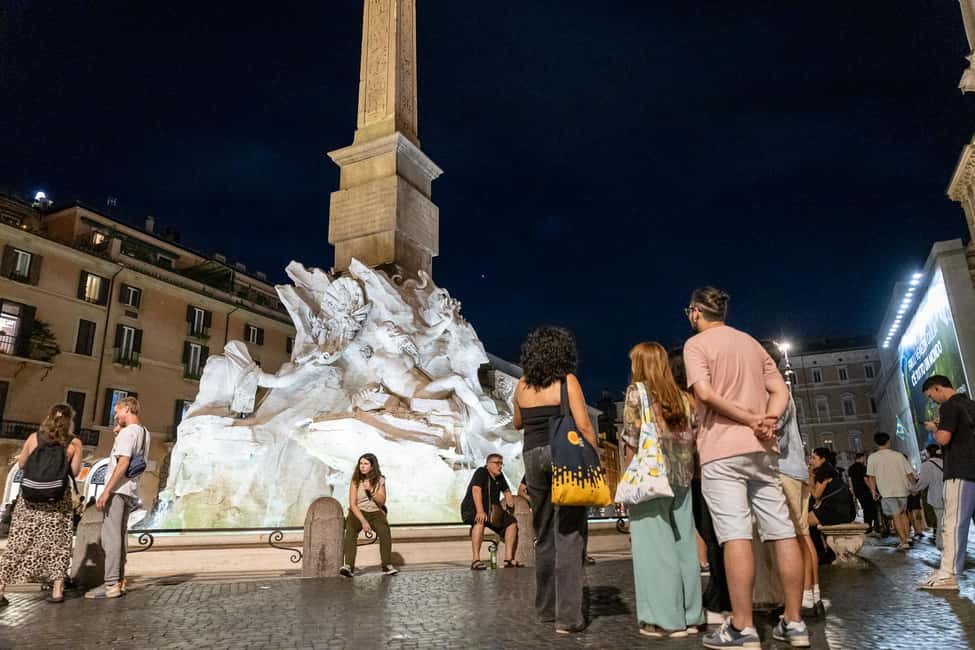 Rome: Under the Moonlight Evening Walking Tour - Galleria Sciarra: the Art Deco detour you’ll be glad you took