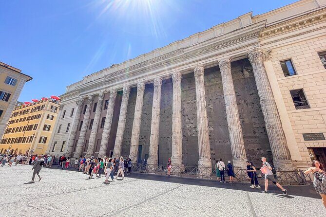 Rome underground: Piazza Navona, the Illusion Church and Pantheon - Piazza Navona: Famous Aboveground, Then a Different Story Underground