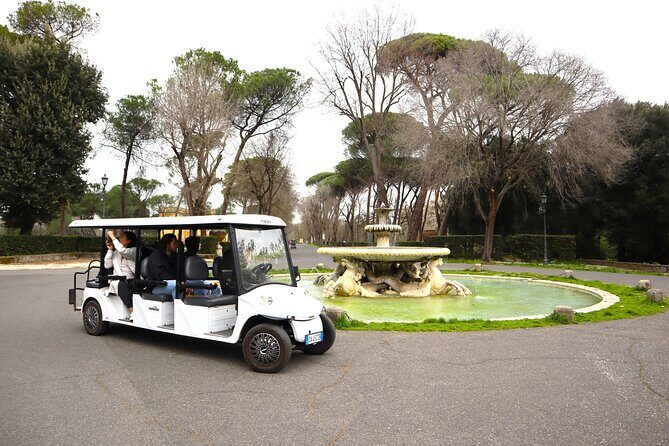 Rome Unforgettable Highlights by Golf Cart Tour - Piazza Venezia and Via dei Fori: Rome’s power meets its shopping artery