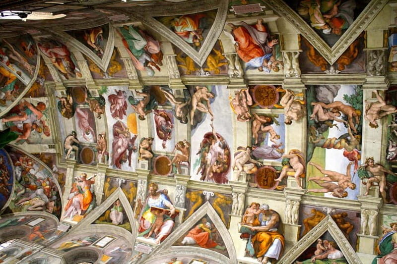 Rome: Vatican at Night Small Group Tour with Sistine Chapel - Gallery of Maps: The Wall That Teaches Italy Visually