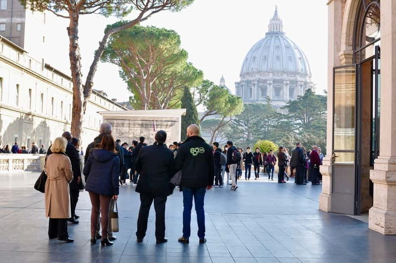 Rome: Vatican Museums, Sistine Chapel + Basilica Option - Courtyard Breaks That Give You Breathing Room