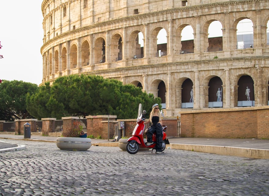 Rome: Vespa City Tour with Professional Photoshoot - Giardino degli Aranci: The Orange Garden Stop You’ll Remember