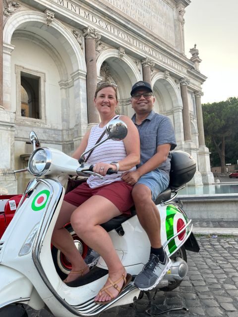 Rome: Vespa Self-Drive Tour with Gelato - Key points at a glance