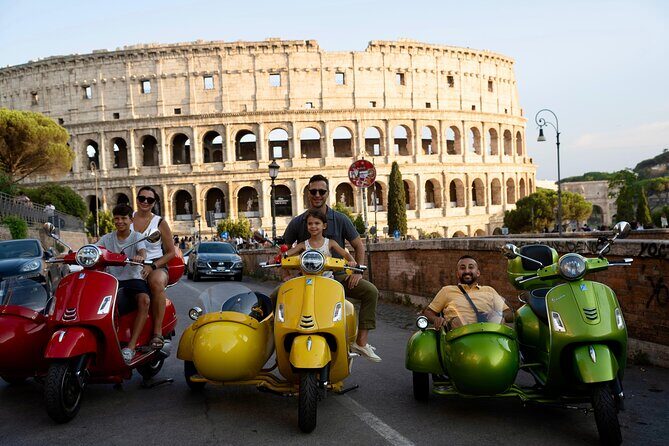 Rome Vespa Sidecar Tour — 90-Minute City Highlights Tour - Safety and comfort: what the included gear really means