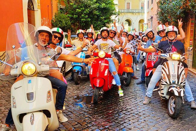Rome Vespa Small Group Sightseeing Tour, 3 Hour Experience - Appia Antica Park: One of Rome’s Oldest Roads in a Short Time