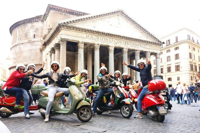 Rome Vespa Small Group Sightseeing Tour, 3 Hour Experience - A Monumental Bridge Pause: Quick Views with Big Impact