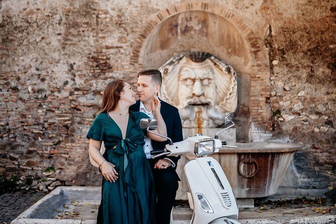 Rome Vespa Small Group Tour with Photoshoot - Tempio di Ercole Vincitore: the circular temple detour most people miss