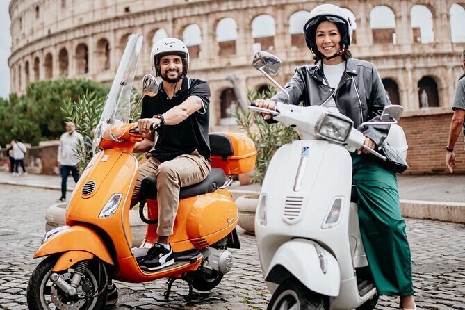 Rome Vespa Small Group Tour with Photoshoot - Fontana dell’Acqua Paola and Janiculum Terrace: Rome from up high