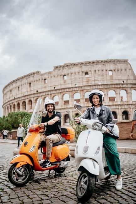 Rome: Vespa Tour with Gelato and Photos - Meeting at Via Cavour: Quick Start, No Hotel Pickup