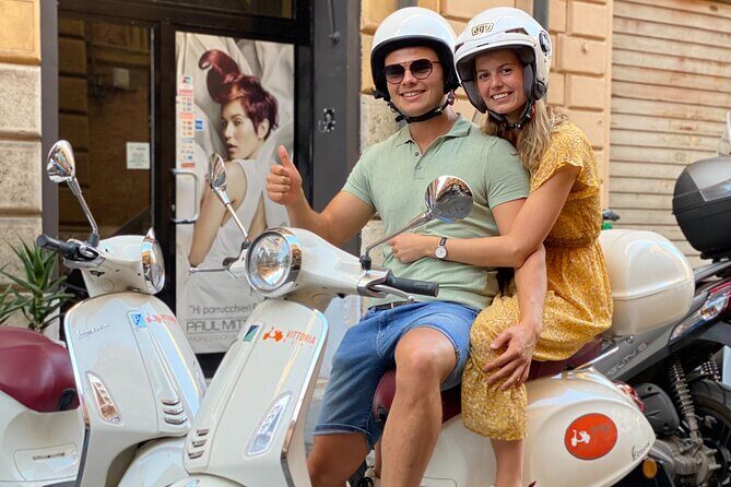 Rome Vespa Tour with Gelato Stop - St. Peter’s Basilica area: fast orientation, not a long inside visit