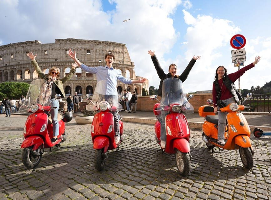 Rome: Vespa Tour with Historic City Highlights - Fontana dell’Acqua Paola: Quick Photo Time, Big Visual Payoff