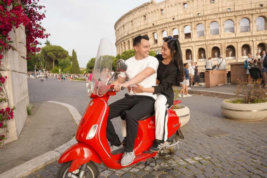 Rome: Vespa Tour with Historic City Highlights - The Route From the Colosseum: Fast Landmarks, Real Street Energy