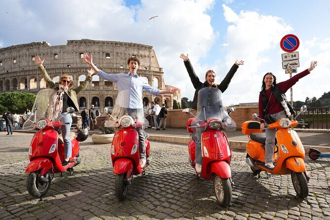 Rome: Vespa Tour with Photographer and Tiramisu treat - Why a Rome Vespa tour beats another long walking day