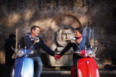 Rome: Vespa Tour with Professional Photographer - Finding the Ride: Cafe Roma Meeting Point and Getting Set Up