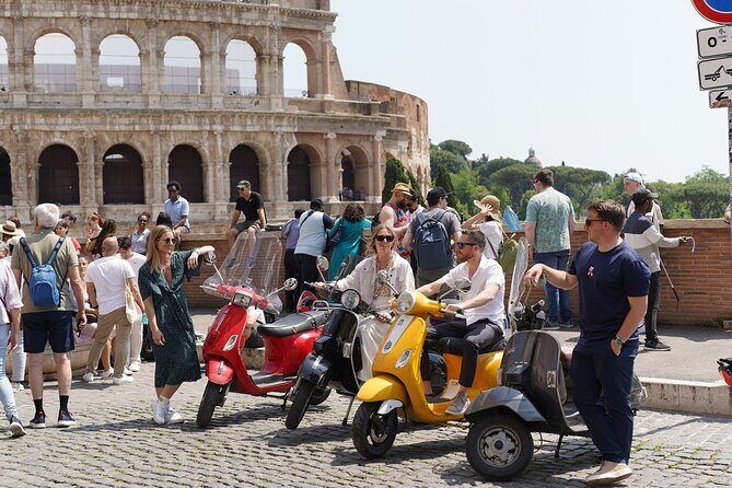 Rome Vespa Tour with Tiramisu - Pantheon Stop: Dome Views and the Tiramisu Moment