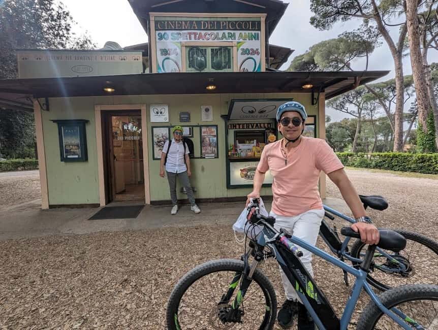 Rome: Villa Borghese E-Bike Tour - Temple of Asclepius and Temple of Diana: temples that feel made for a quick story