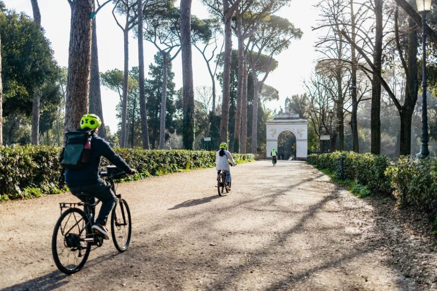 Rome: Villa Borghese, Villa Ada, and Coppedè E-Bike Tour - Bike, helmet, and comfort: what’s included (and what you should check)