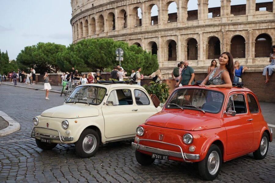 Rome: Vintage Car Tour with Professional Photographer - Riding in Style: The 1960s Vibe Without the Headaches