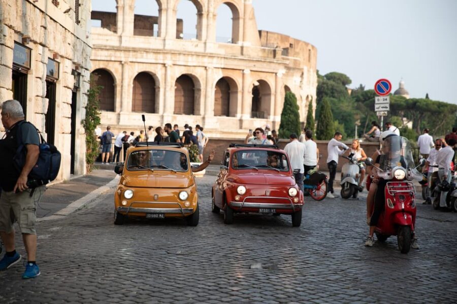 Rome: Vintage Car Tour with Professional Photographer - What You Get After: 25 Photos Delivered in 5 Days