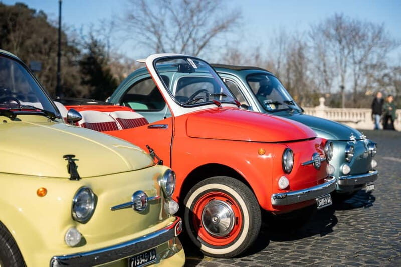 Rome: Vintage Fiat 500 Cabriolet Private City Tour - Piazzale Socrate: your first Rome “wow” from the road