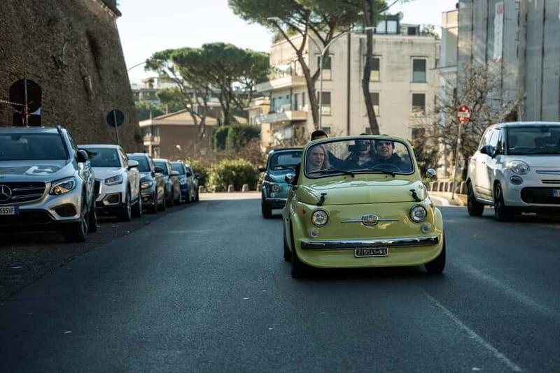 Rome: Vintage Fiat 500 Cabriolet Private City Tour - Trastevere drive-by: when the tour gives you a taste of a different Rome