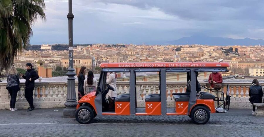 Rome: VIP Golf Cart Food Tour - Sights From the Cart: St Peter’s, Castel Sant’Angelo, and Rome’s Pyramid