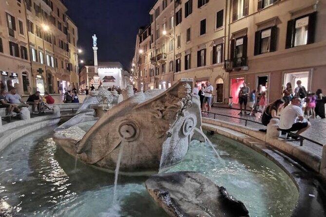 Rome with Golf Cart at Night with Pizza & Ice Cream - Why nighttime Rome feels different