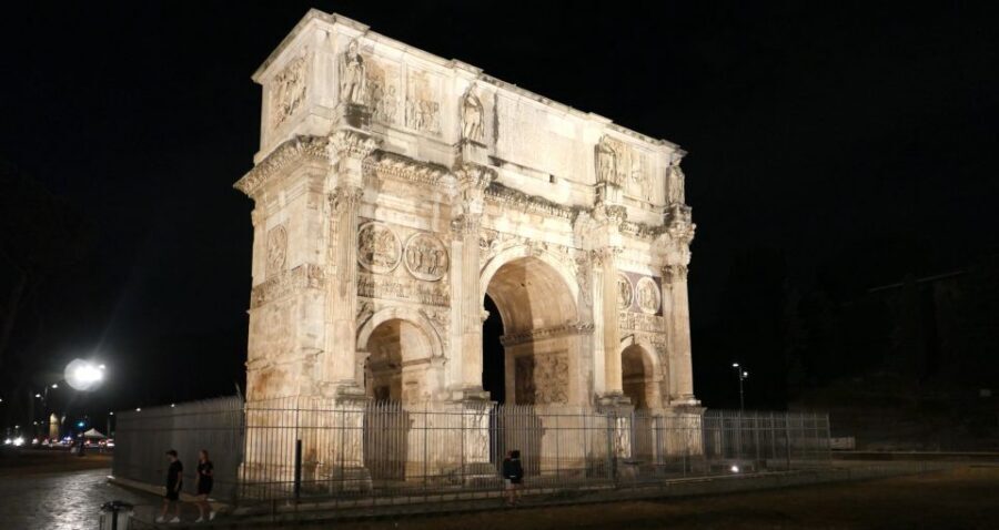 Rome: Wonders of Ancient Rome at Dusk - Arch of Constantine to the Roman Forum: A Guided Walk Through Power
