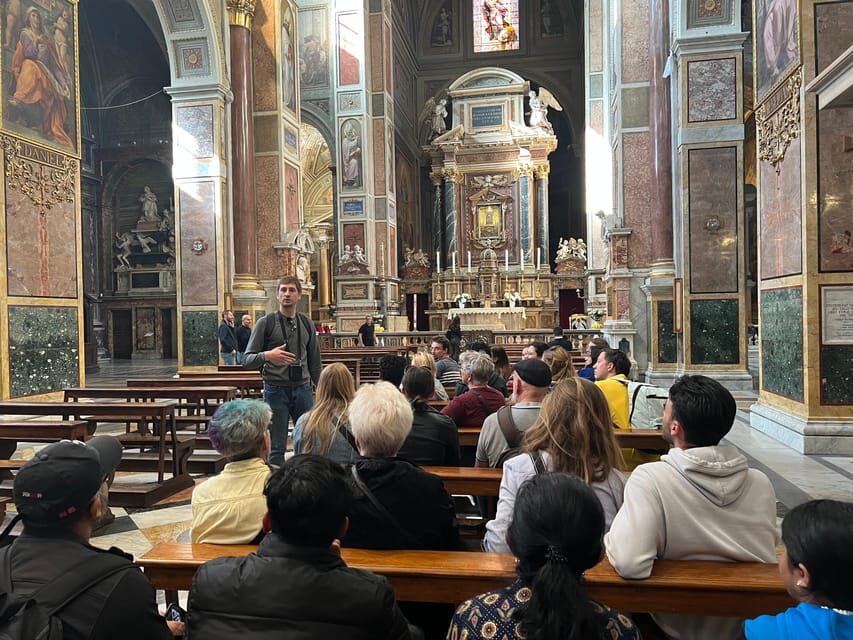 Rome's Baroque Art Walking Tour: Who Killed Caravaggio? - Pantheon Area: Quick Walk-Through, Not a Long Detour