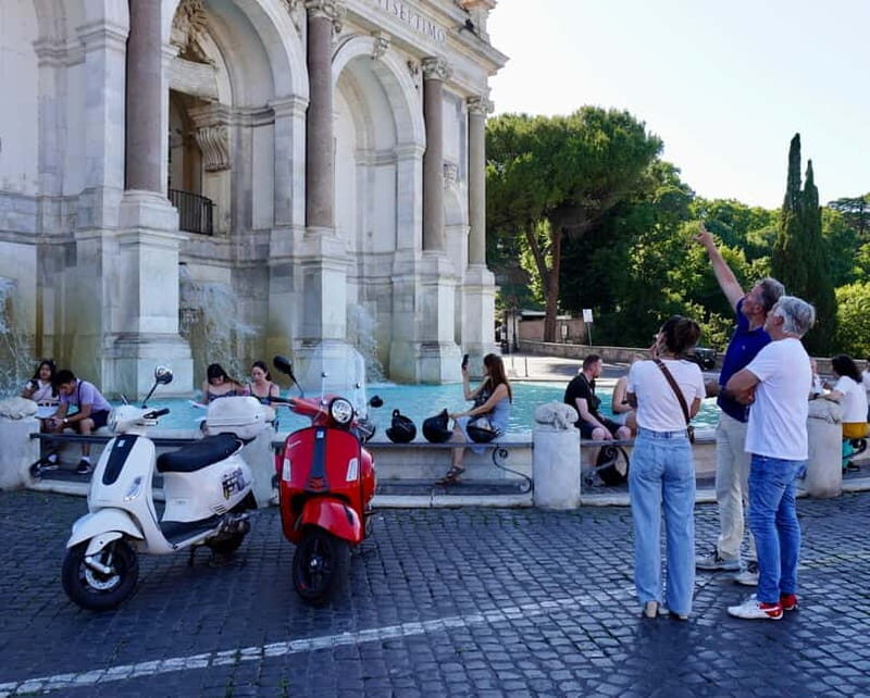 Rome’s Must-See Spots on Vespa (No Driving Needed) - Safety and Comfort: Helmets, Hair Caps, and a Driver-Guide System