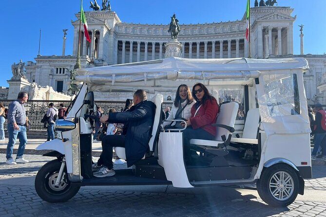 Rome:Tuk-Tuk Private Tour of the City Center - Electric tuk-tuk touring: why it works in central Rome