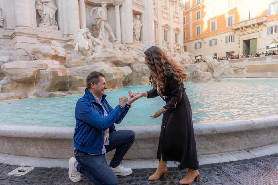 Secret Proposal Photoshoot in Rome + Reel - What’s included, and what you’ll need to handle yourself